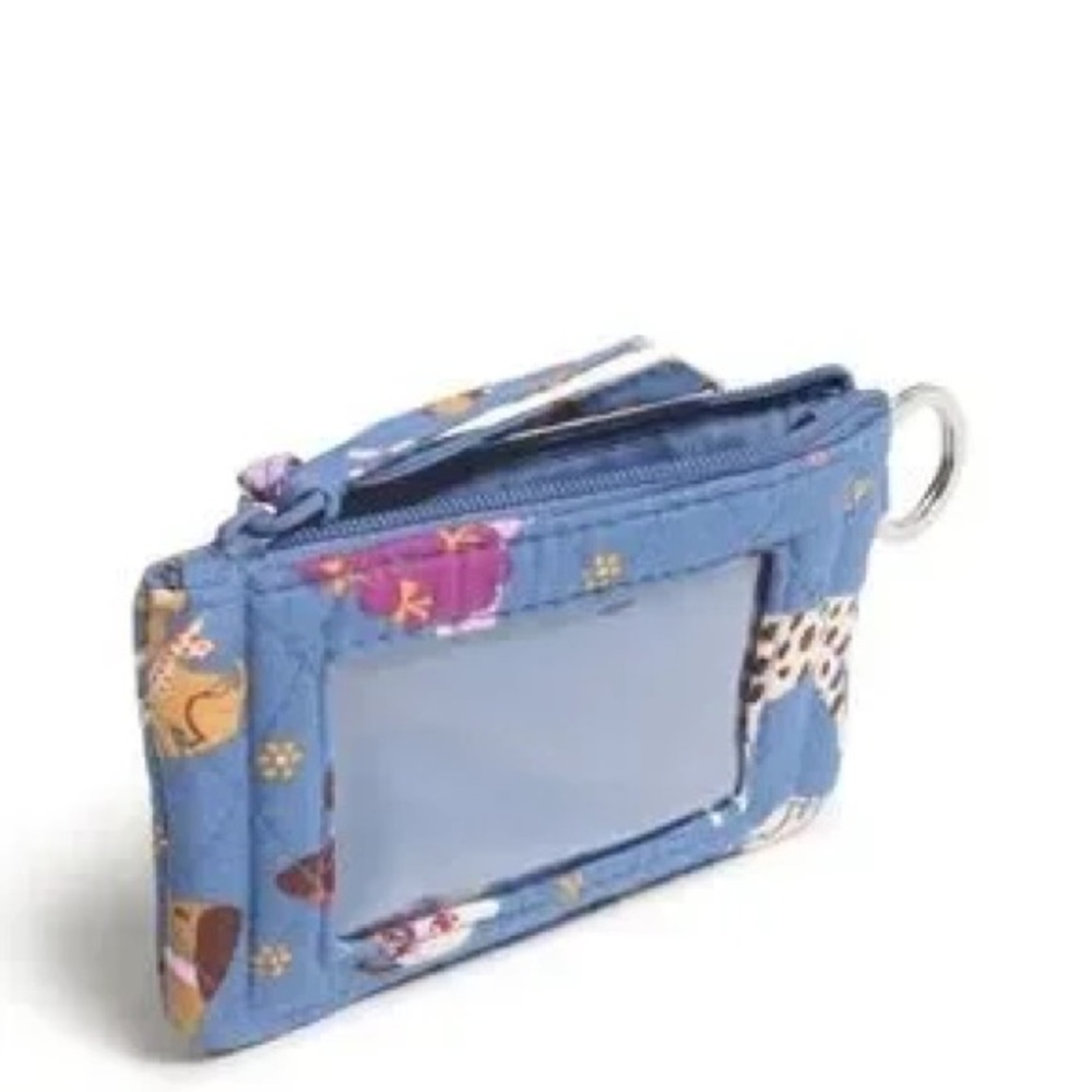 Bark Park Dog Print ID Zip Up Wallet - Picture 2 of 4